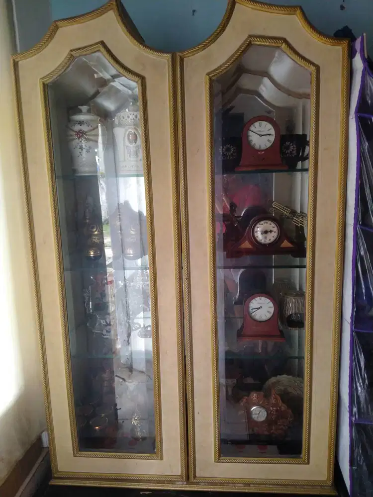 buffet kayu jati asli