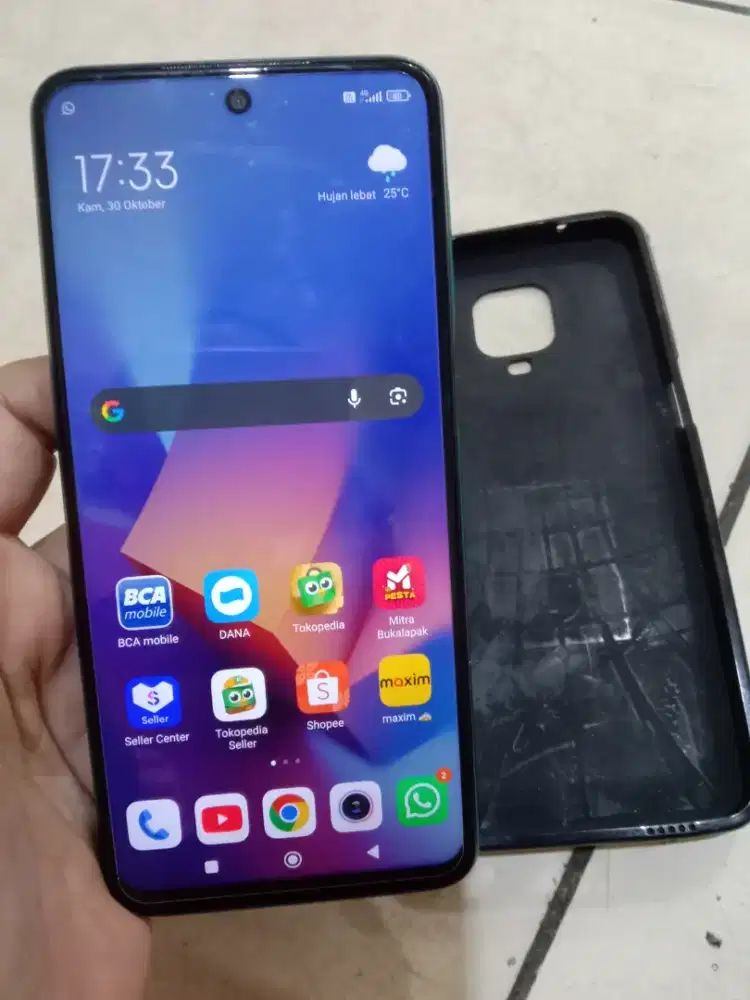 Redmi note 9 pro ram 8+3/128 ORI batangan mulus