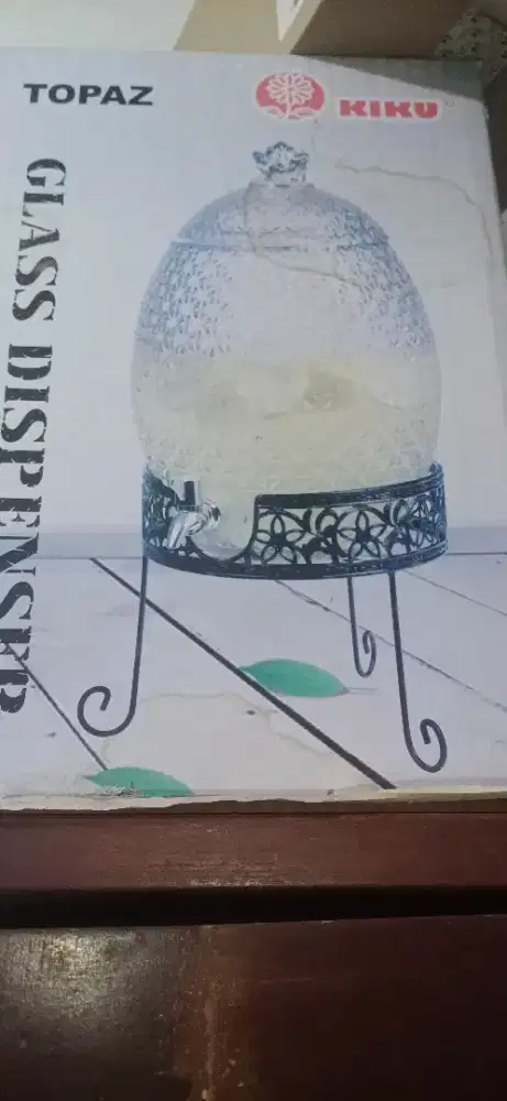 Dijual Glass Dispenser merk TOPAZ harga nego tipis
