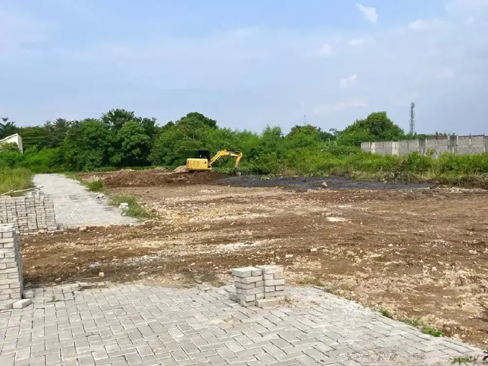 Siap Akad Notaris Tanah Dekat Exit tol Trihanggo Lokasi Premium Sleman