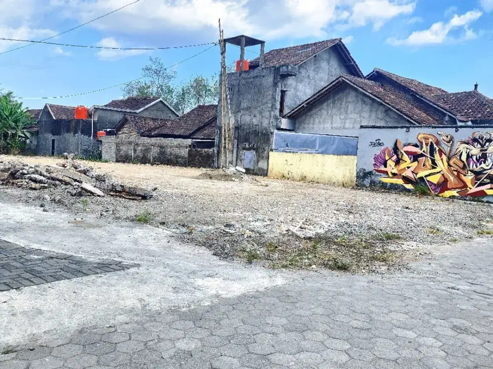 Tanah Jl. Raya Ngebo, Harga Terbaik di Sleman Dekat Pasar Gentan