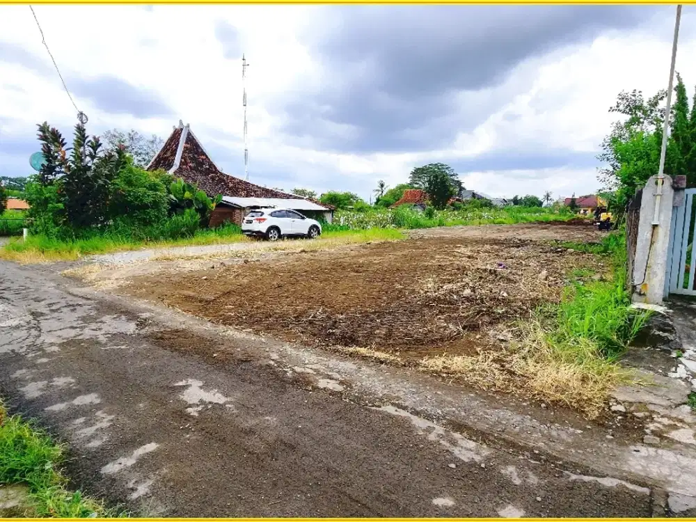 Tanah Dekat STIM YKPN Sleman Legalitas SHM Siap Bangun