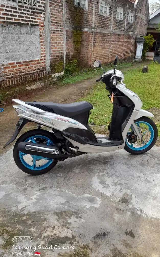 Mio asli putih albino orian modif tipis