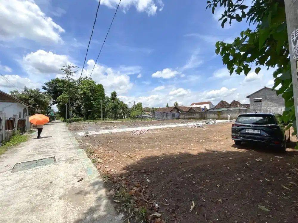 Tanah Dekat Ring Road Timur Siap Akad Notaris