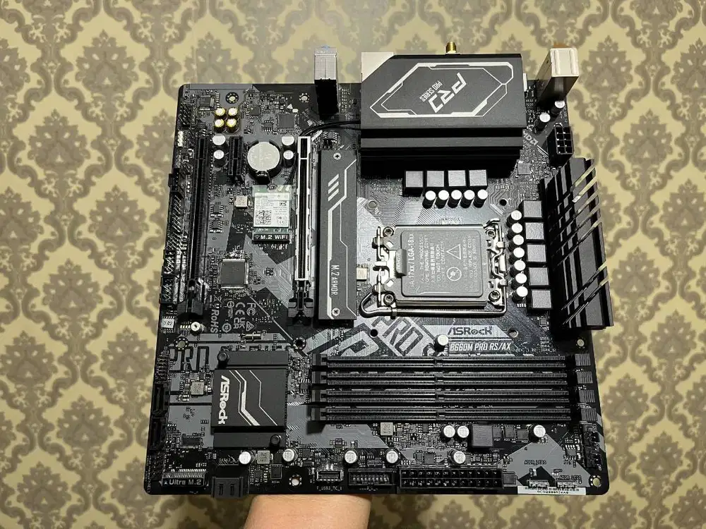 Motherboard LGA1700 Asrock B660M Pro RS A/X Second