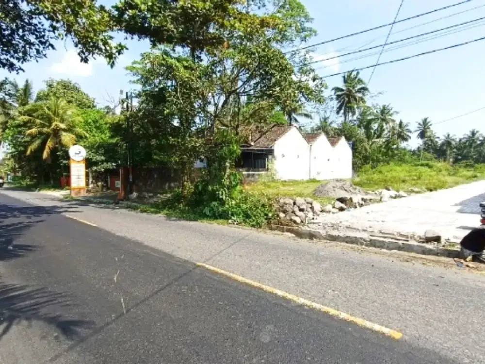 Tanah Murah Dekat Polres Sleman Mangku Jalan Aspal