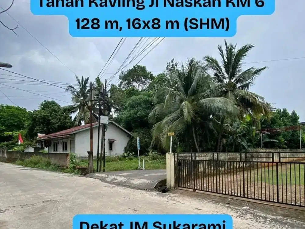 Dijual Tanah Murah Palembang JL Naskah KM7
