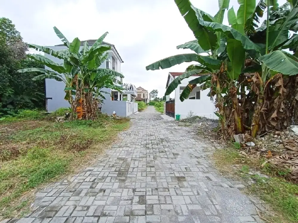 Lokasi Tanah di Jl. Banteng Sleman Dekat Sekolah Al Azhar Siap Balik N