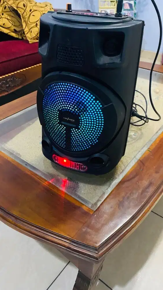 Speaker Aktif Advance + Mic Original – Suara Kencang – Semarang