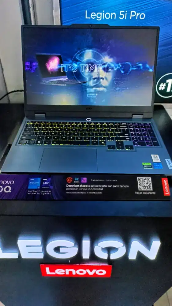 Laptop gaming Lenovo loq bisa cash dan cicilan