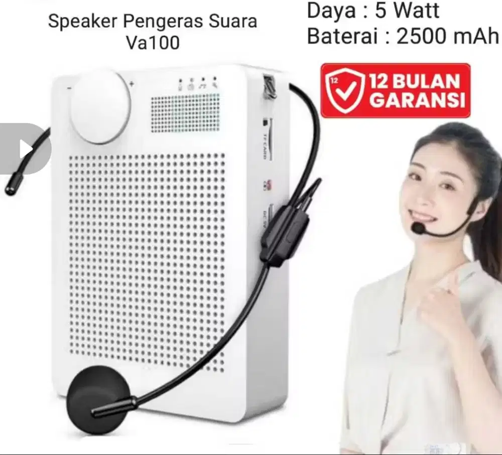 Nma Brg : Speaker/Mic Pinggang untuk Guru/Tour Guide Ket : Masih baru