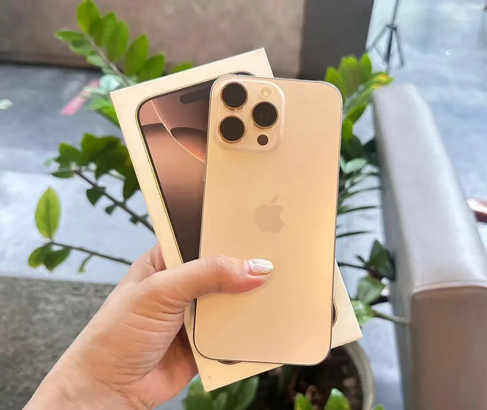 IPHONE 16 PRO MAX 256GB RESMI IBOX FULL ORI BH 100%