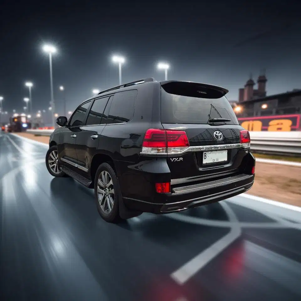 Toyota Land Cruiser 4.5 VX-R 200 2018 Hitam , diesel, full ori, antik