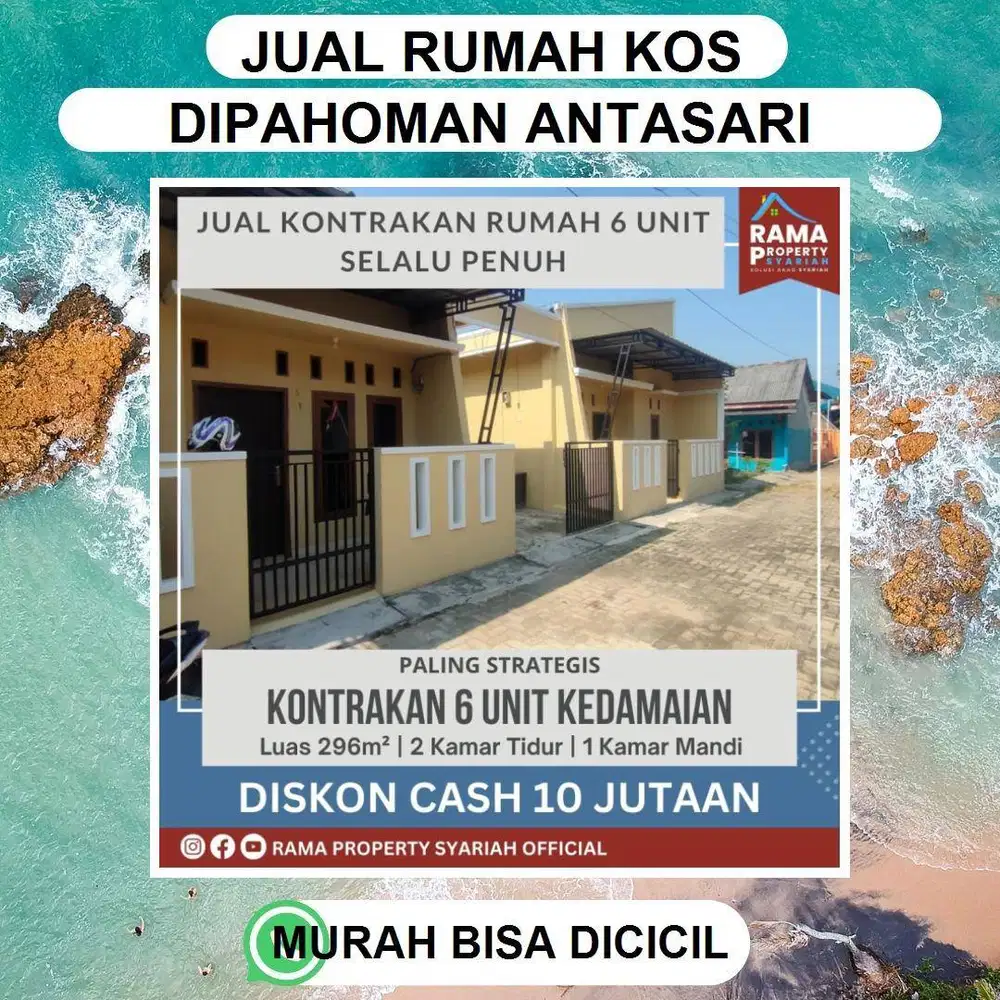 KONTRAKAN KEDAMAIAN LOKASI SUPER STRATEGIS DEKAT ANTASARI