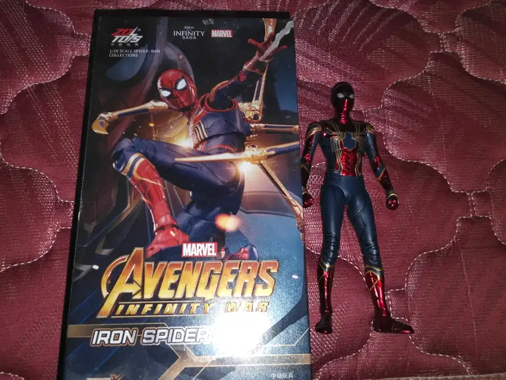 Zd toys iron spider (avengers infinity war)