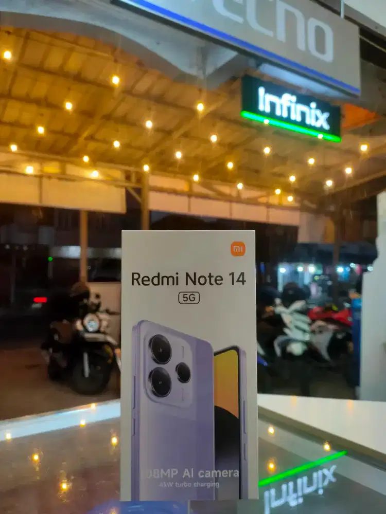REDMI NOTE 14 5G 8/256GB GARANSI RESMI SEGEL