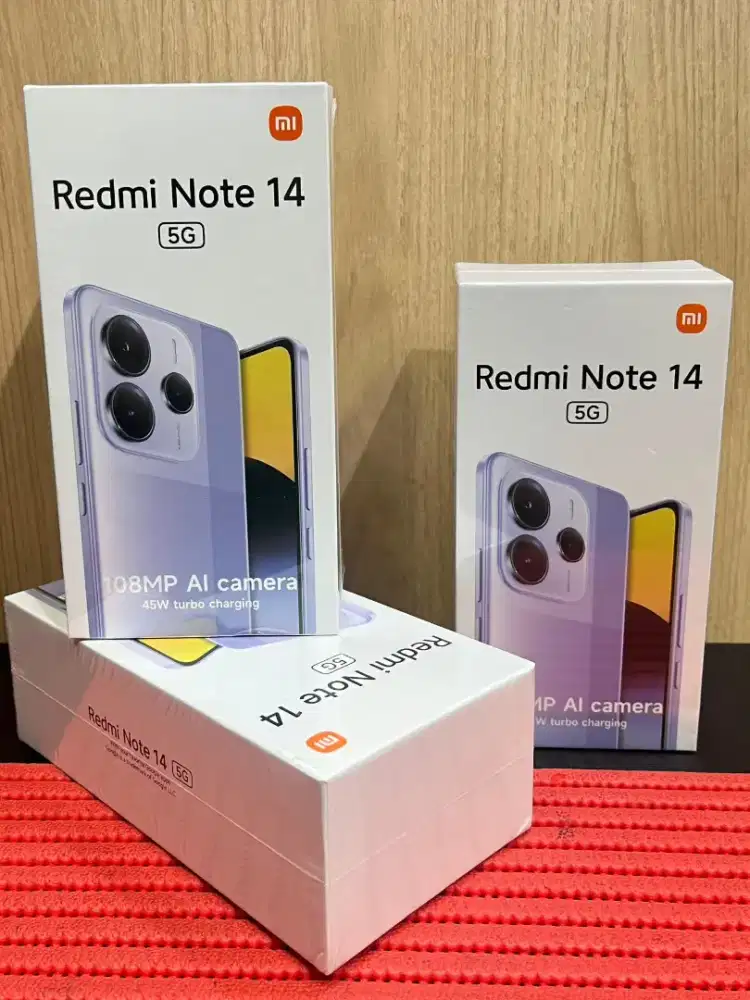 Xiaomi Redmi Note 14 5G 8/256 Garansi Resmi