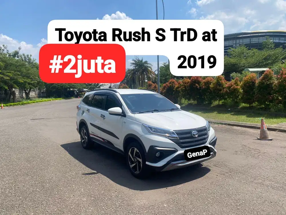 Toyota Rush S TRD at 2019 putih #2juta