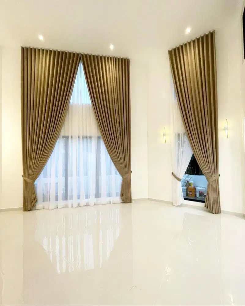 Cod Tirai Gorden Jendela Gordyn Mewah Hordeng Model Terbaru Murah