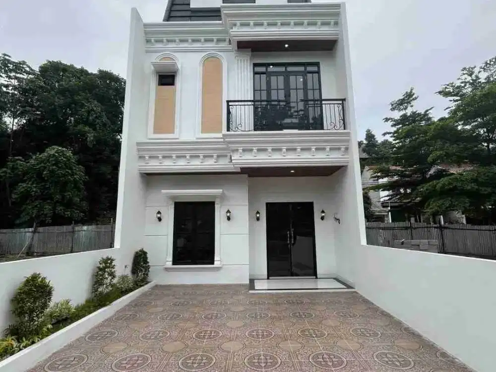 jual cepat rumah dalam cluster dekat UI dan stasiun Lenteng agung Jakarta Selatan