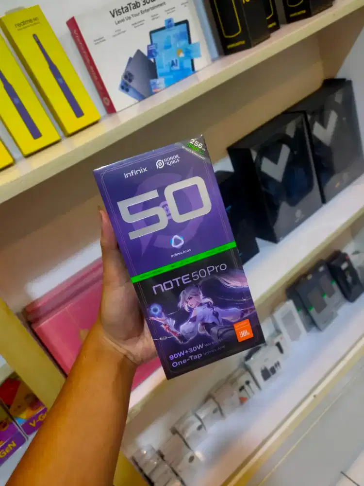 INFINIX NOTE 50 PRO 8/256GB GARANSI RESMI SEGEL