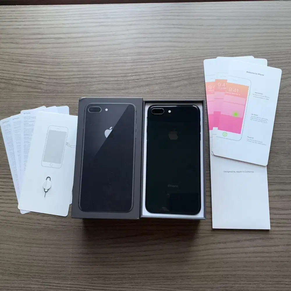 Apple Iphone 8 Plus Space Gray — Mulus, Normal, Siap Pakai