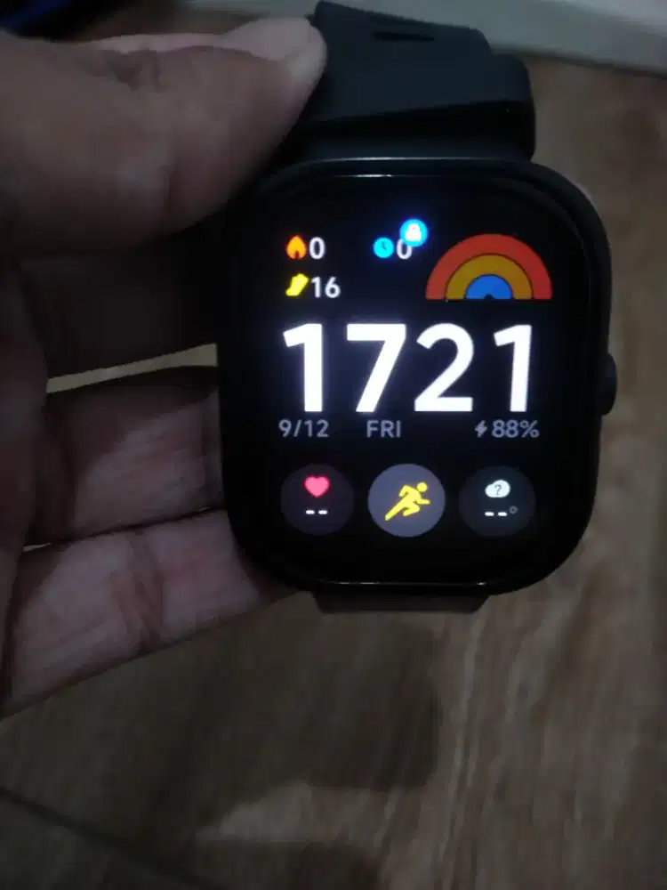 Smartwatch redmi watch 4 hitam lengkap