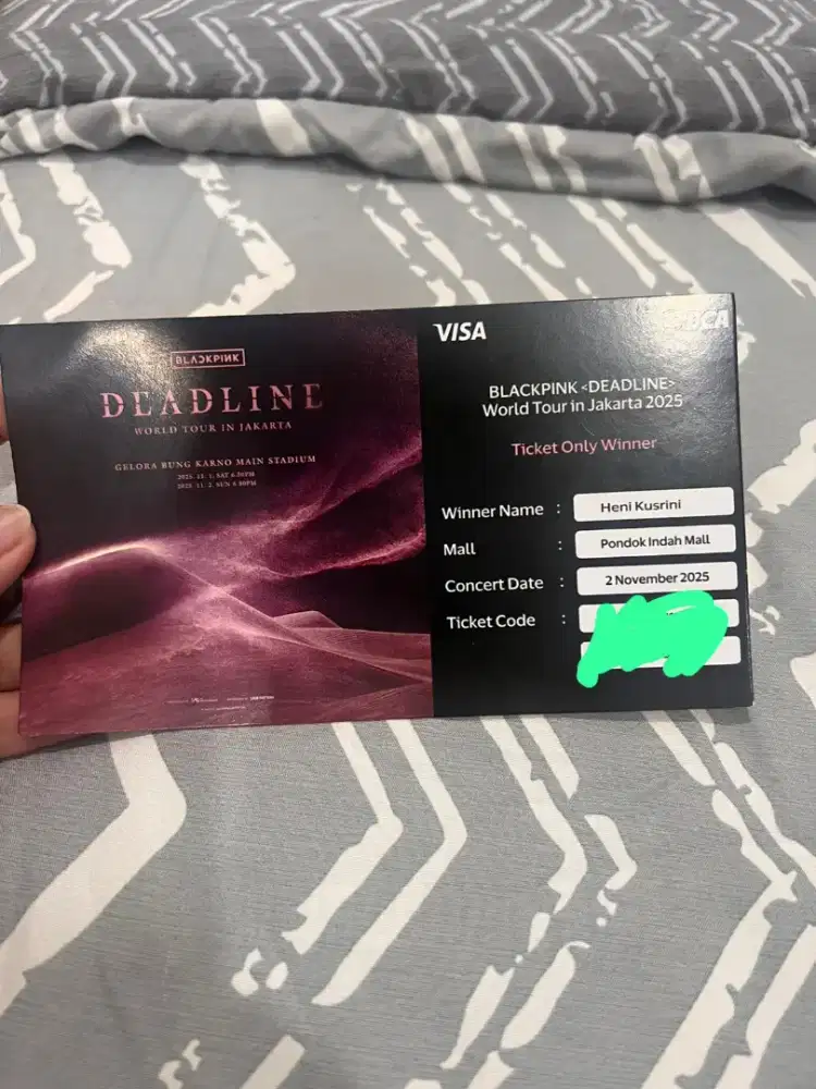 Tiket konser blackpink 2025