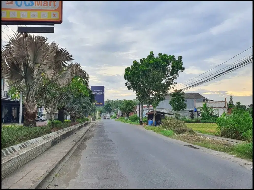 8 Menit Kampus UMY, Tanah Dijual Jl.Garuda Bantul Untuk Investasi