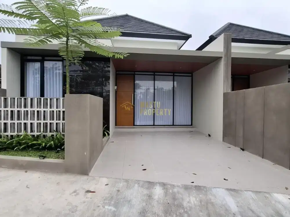 RUMAH BARU DESAIN KONTEMPORER DEKAT KAMPUS UII