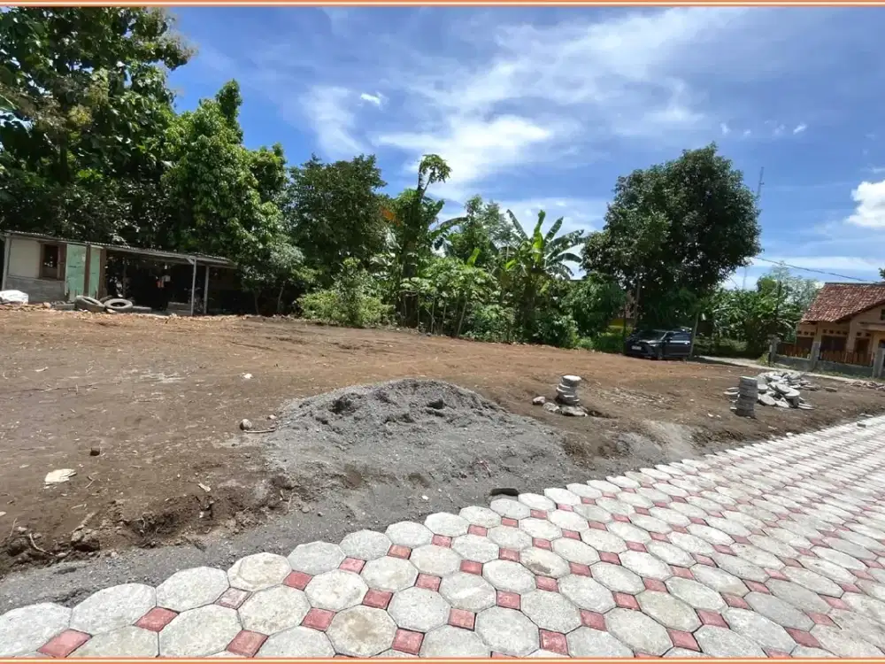 Tanah Untuk Investasi Dekat Kampus 2 UTY di Blok O