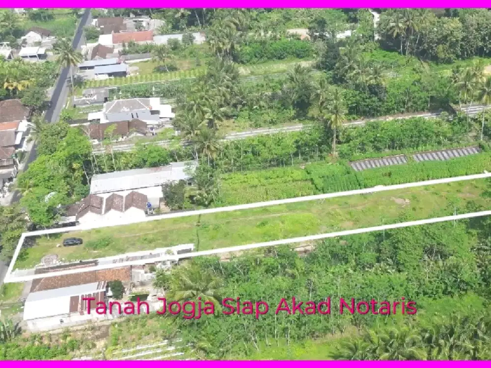 Tanah Dekat Polres Sleman, Legalitas SHM, Siap Bangun Sleman