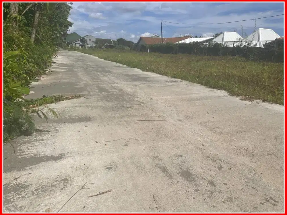 Tanah Dekat Universitas Sanata Dharma, Siap Dibangun Rumah atau Kost