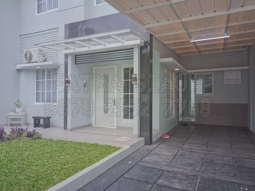 Dijual murah BRAND NEW (baru dibangun & belum pernah dihuni) di Serpong Park, Serpong Utara, Tangerang Selatan