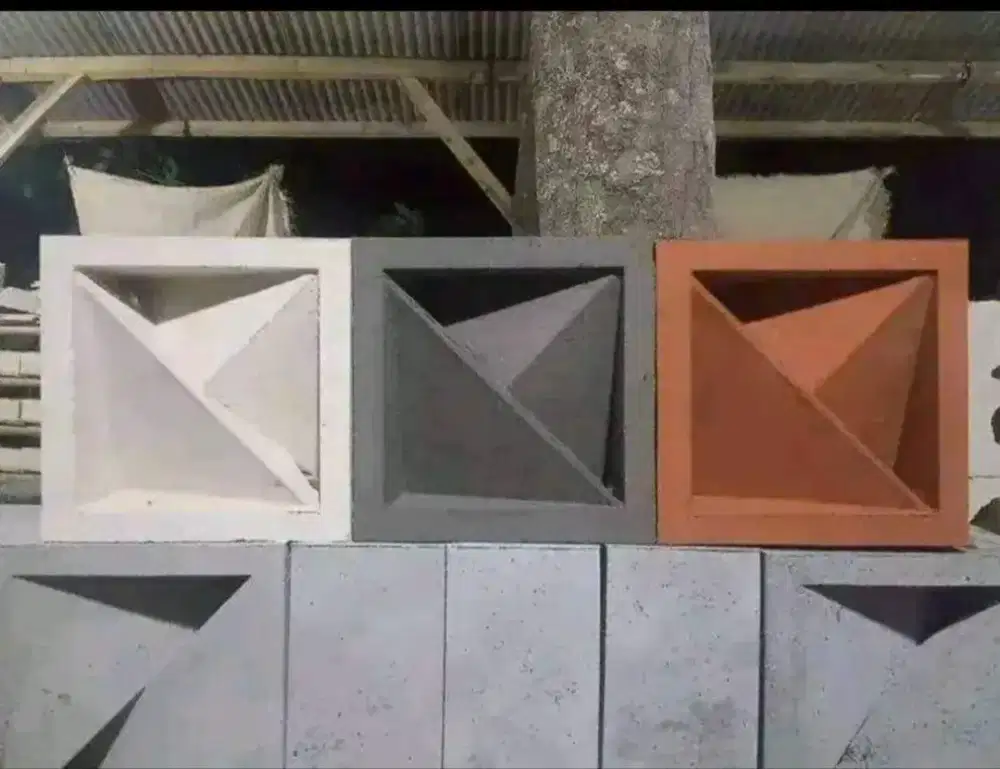 Roster beton berbagai macam motif