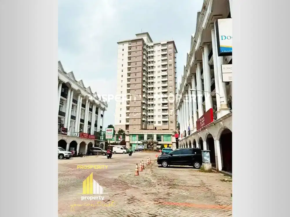 Apartemen Belmont Residence 1BR Furnished Lantai Tengah Tinggal Bawa Koper Lokasi Strategis di Kembangan Kebon Jeruk Jakarta Barat