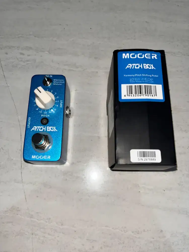 Jual efek pedal MOOER Pitchbox