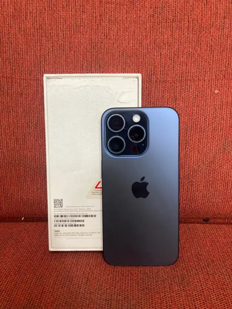 iphone 15 pro 128 blue second ibox