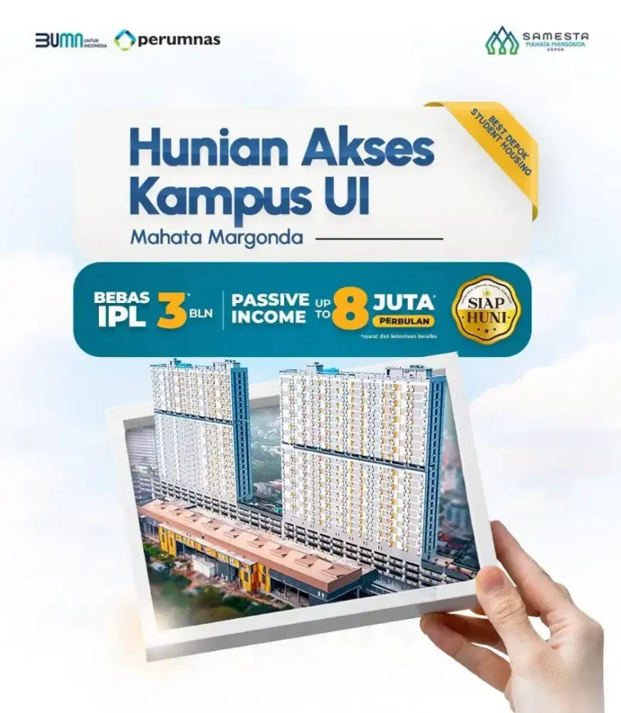 Apartement Samesta Mahata Margonda