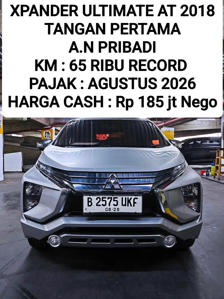 [KM:65 ribu Record]Mitsubishi Xpander Ultimate AT 2018 Tangan Pertama