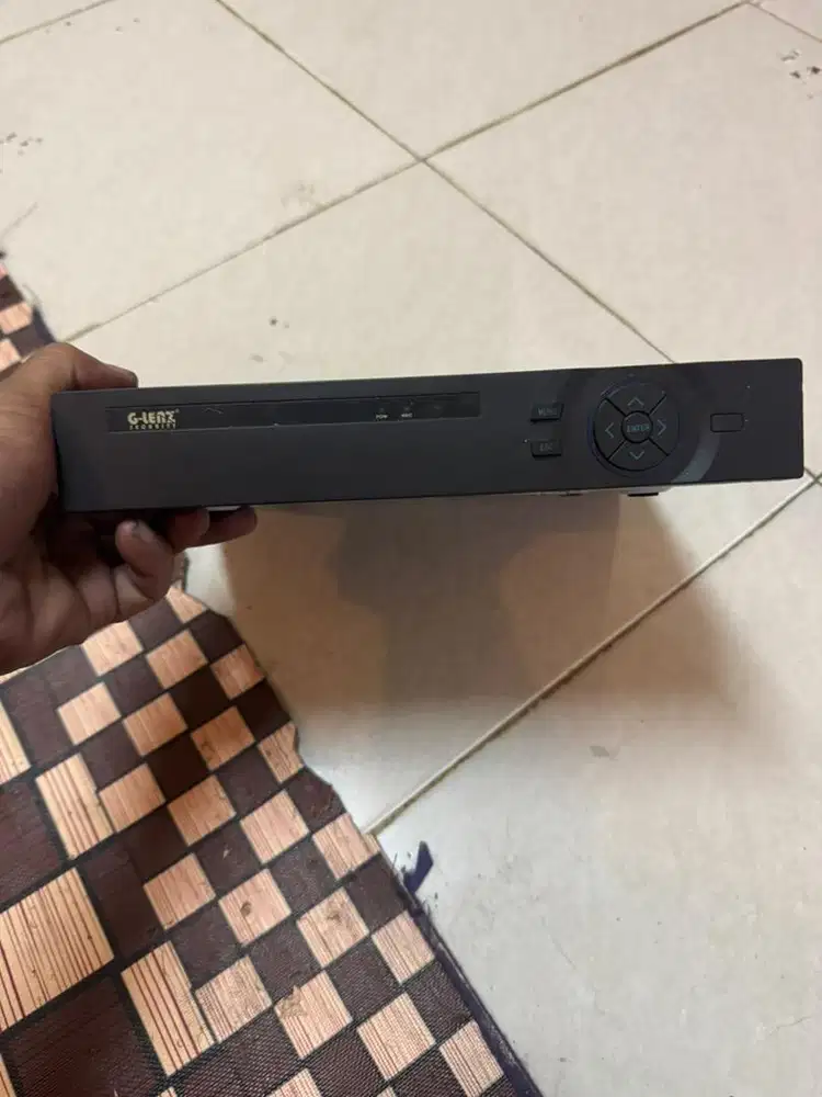 Dvr 8ch merk G-lenz menu ke buka tdk di paswood.