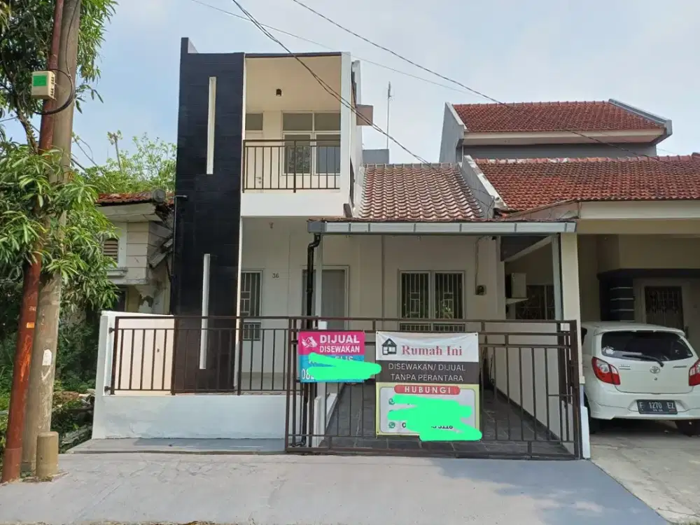 Butuh Uang Atau Bisa Tukar Tambah Mobil juga Dijual Rumah Cantik 2 lantai Siap Huni di Taman Udayana Bogor Sentul City