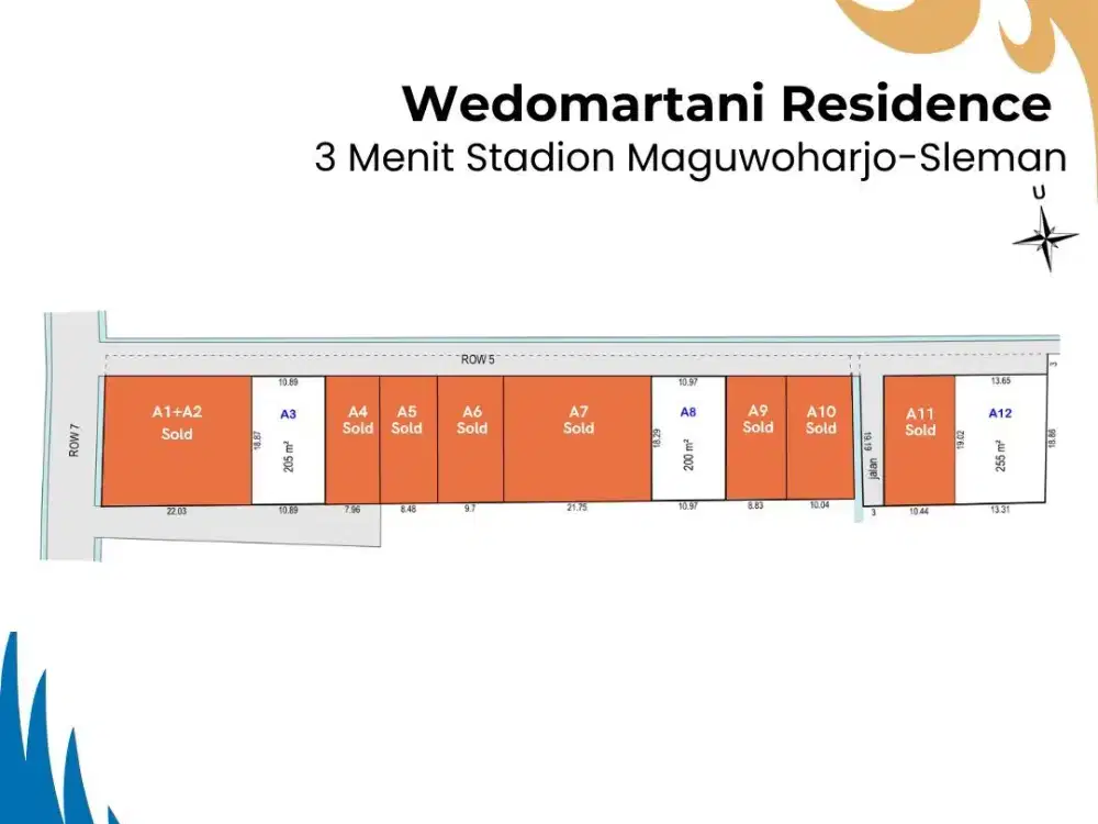 Dekat Stadion Maguwoharjo, Cocok Untuk Rumah atau Investasi