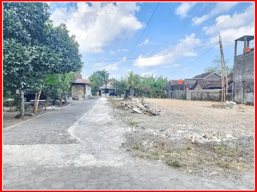 Tanah Murah Jl. Taraman, Legalitas SHM Aman