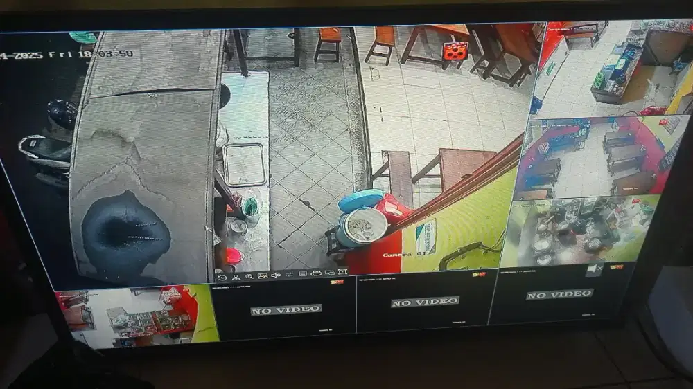 Pasang 3 camera hikvision paket 3jt free bagus