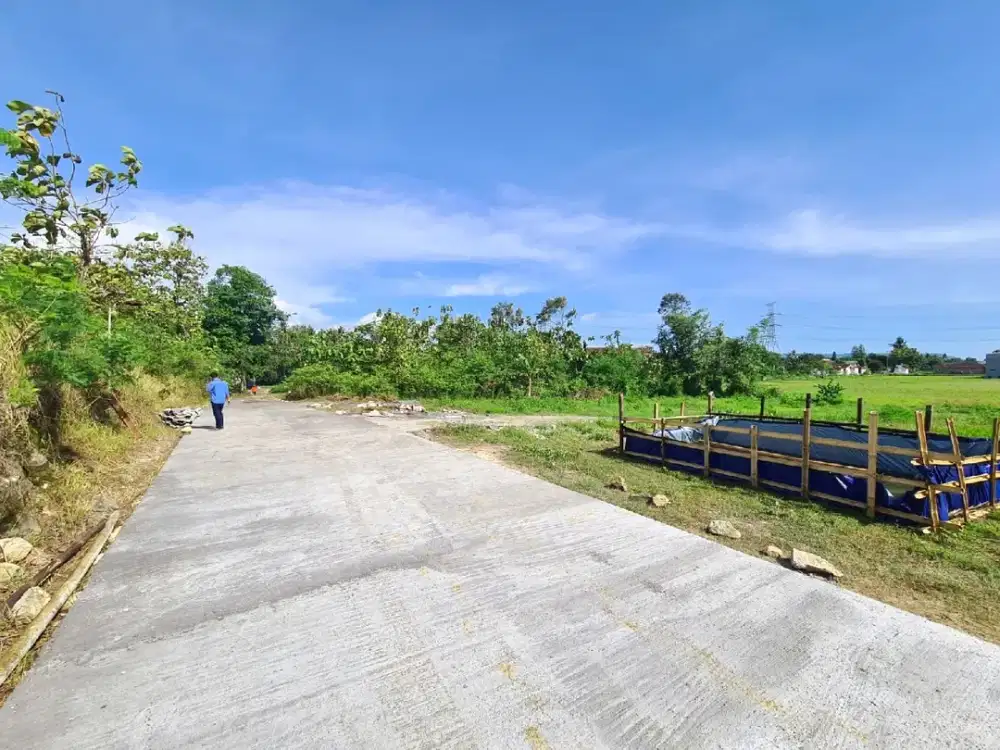 Tanah Murah Dekat Desa Wisata Kasongan, Cocok untuk Hunian