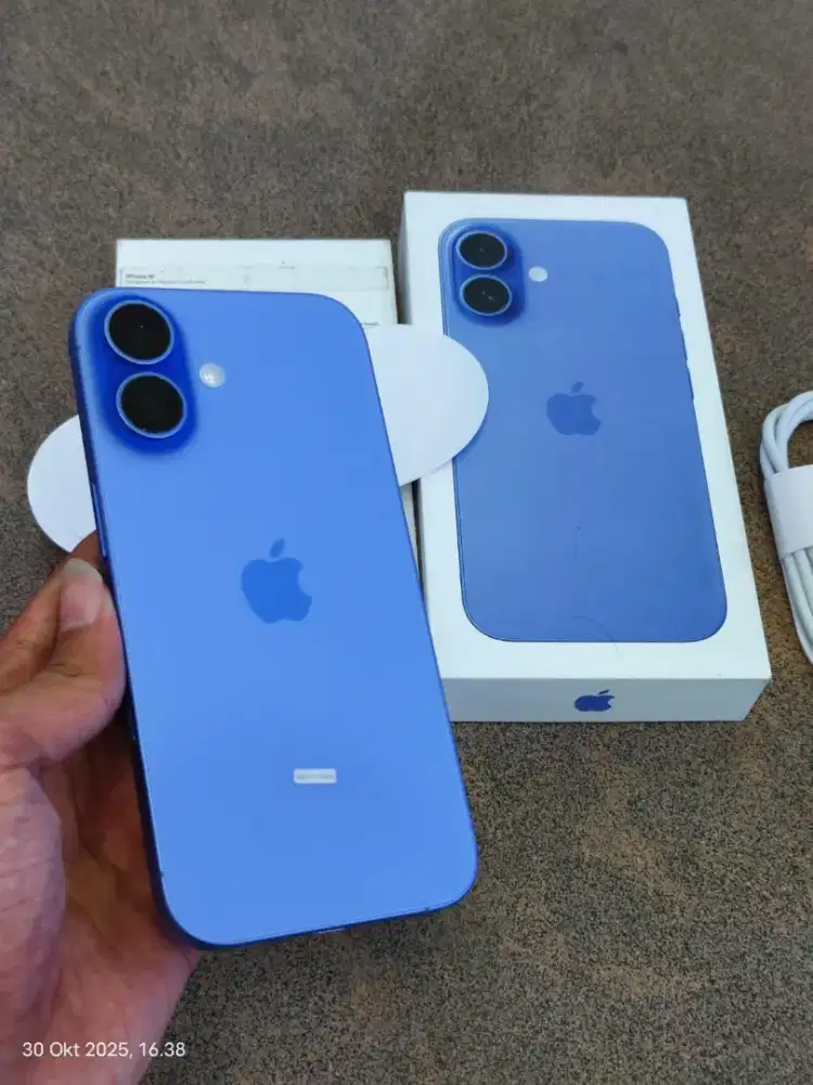 iPhone 16 ibox like new tt bawahnya