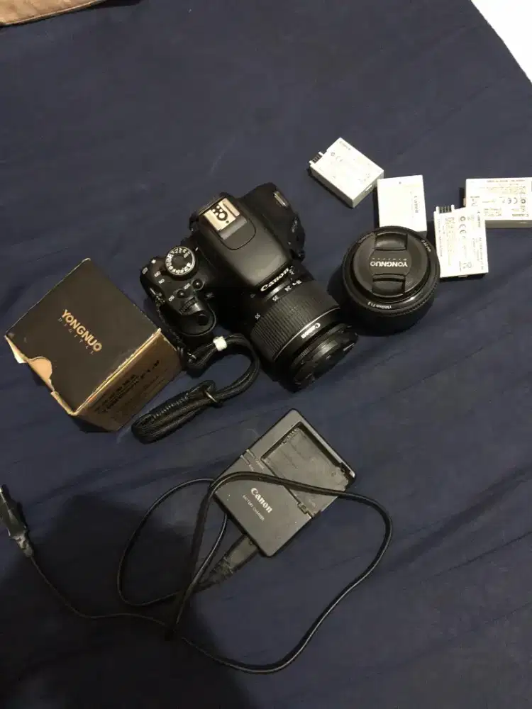 Canon 600d + yn 50mm f1. 8