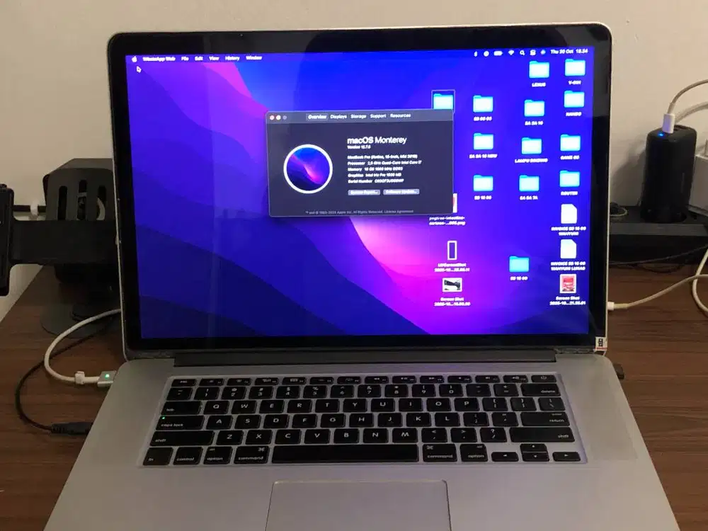 MACBOOK PRO 15 INCH 2015 16GB 512GB DUAL VGA
