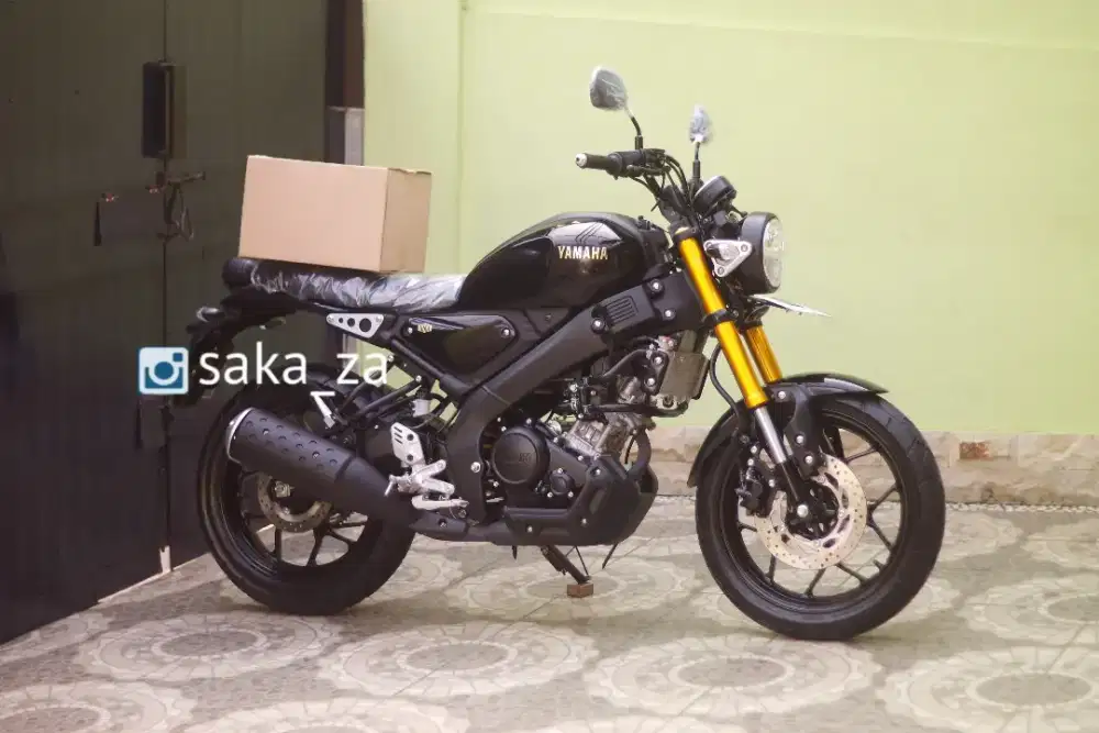 ( KM 550 Perak , Plat DD ) Yamaha XSR 155 2025 , Baru 7 Bulan